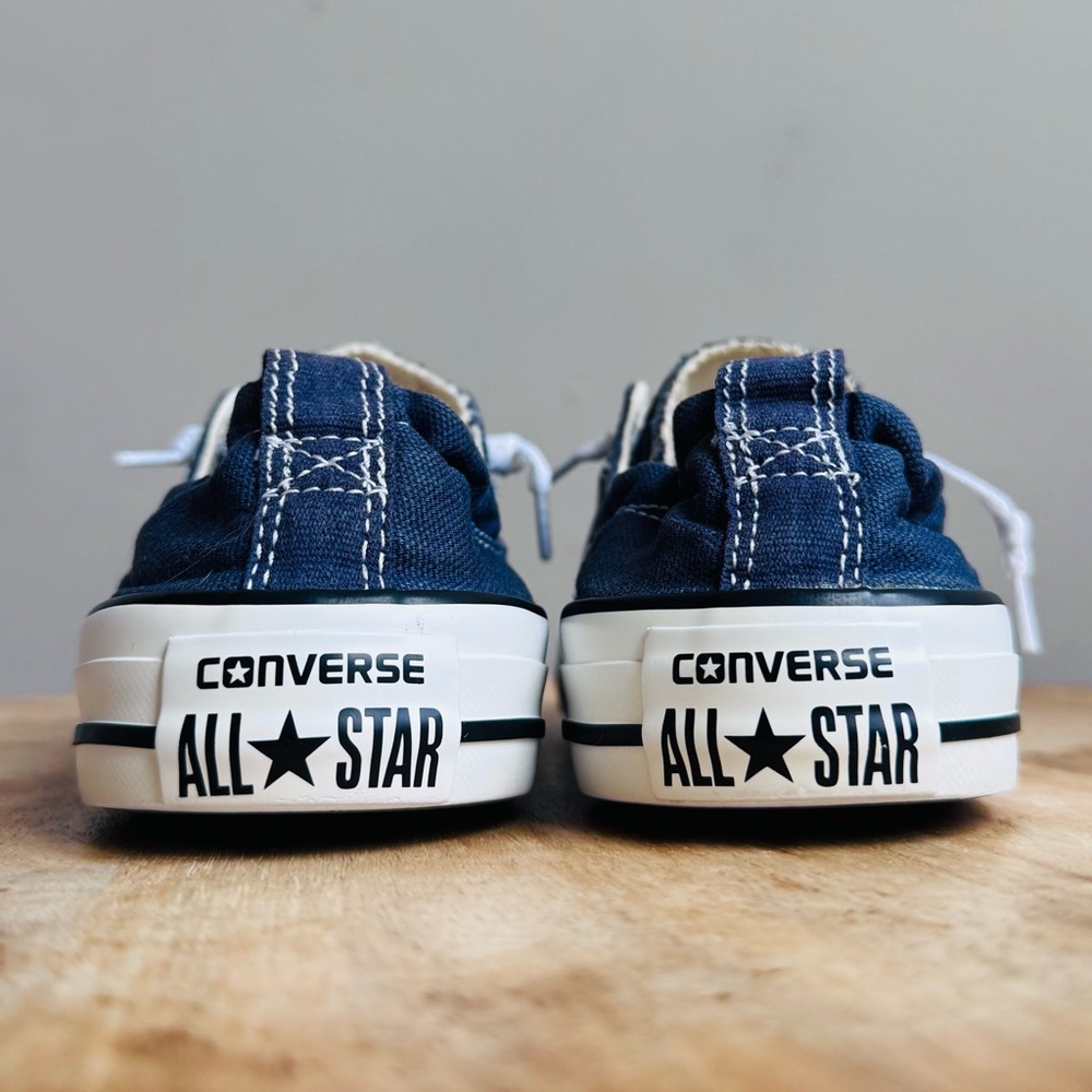 Converse All Star Shoreline Navy Blue Women's Shoes Size 10 Slip On Canvas - Picture 6 of 8